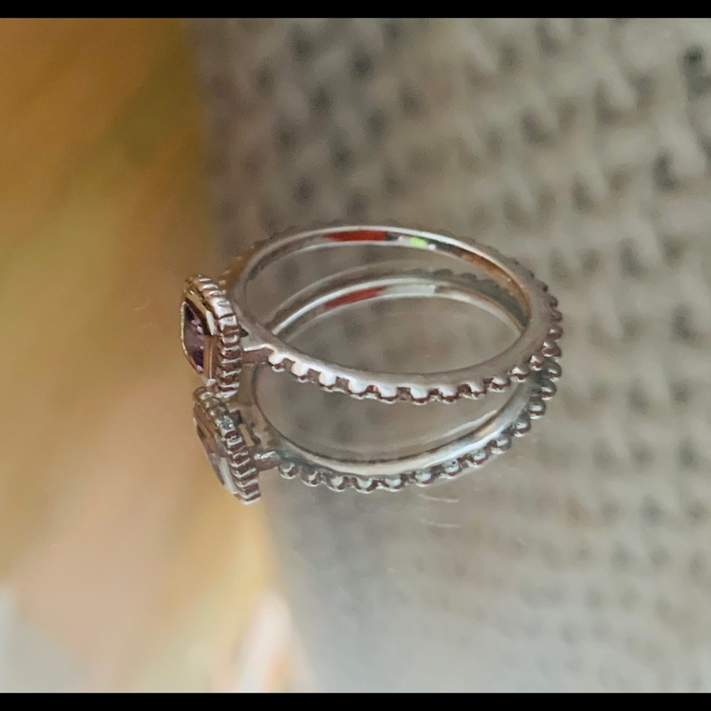 Judith Ripka Amethyst Ring - Picture 13 of 14
